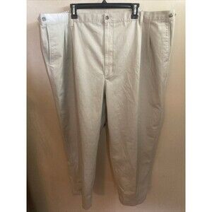 Oak Creek Cotton Pants Size 50 X 30 RN 14946 Classi Fit Side Elastic
